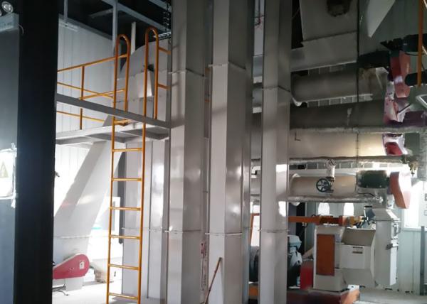 PLC Control System 20 T/H Pellet Production Equipment , SKF Bearing Animal Feed