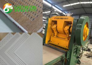 China Gypsum Board Perforated Sheet Making Machine For Ceiling And Wall Decoration on sale