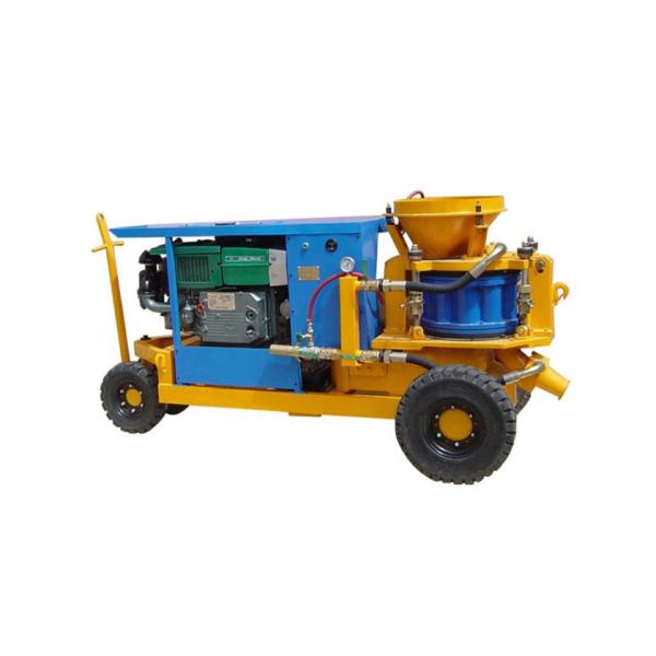 Underground Concrete Gunite Spray Machine Diesel Shotcrete Equipment