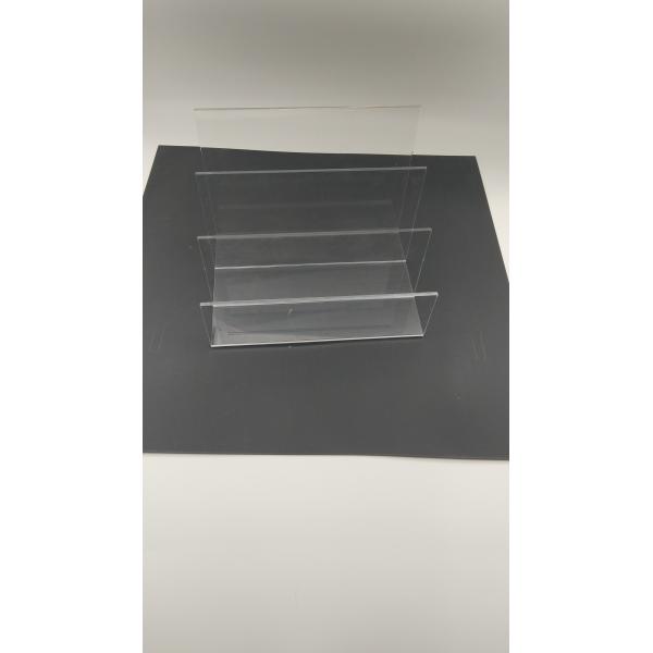 2018 Clear Acrylic Holder for Literature Book Office Use Perspex Shelf for Magazine