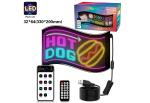 32*64 Car Truack Led Matrix Pixel Panel Diy RGB App+Remote Control Programmable