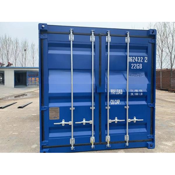 10ft 10 feet 10 foot Stainless CSC Plate Dry Storage Shipping Container Easy Open Personal Door 14.9CBM Capacity
