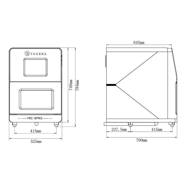 8 Pro 5-Axis Dental Milling Machine 60,000 RPM 18-Tool Capacity for Zirconia PMMA