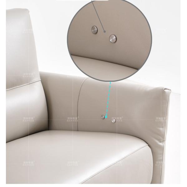 BN Italian Minimalist Modern Furniture Living Room Chair Recliner Electric Leather Space Functional Cabin Sofa