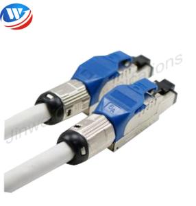 Wholesale FTP Rj45 Cat6a Shielded Connector 8P8C Modular For T568A from china suppliers