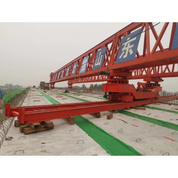 JQJ 100t bridge erecting machine, double beam truss bridge erecting machine crane and electric travelling crane made in