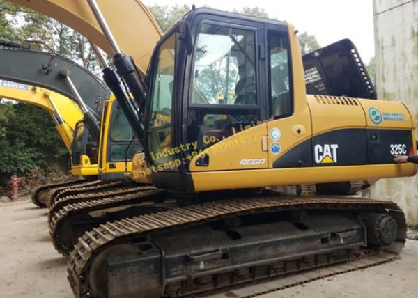 Quality Caterpillar 325C Used Excavator Machine 2014 Year With 1.2m3 Bucket Capacity for sale