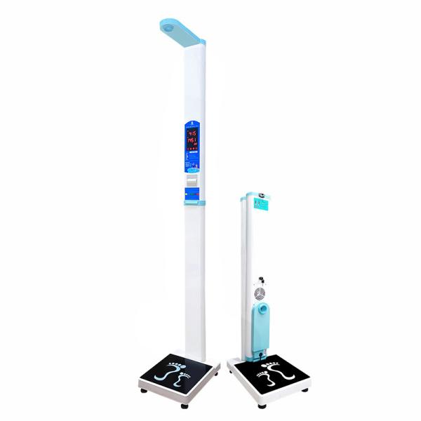Quality Weight and Height Measuring Machine SH-300 Ultrasonic Height and Weight Scale for Clinic for sale