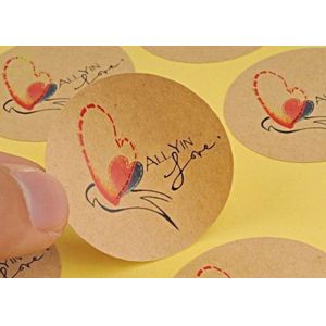 Wholesale Personalized Printable Label Stickers Craft Paper Material Self Adhesive from china suppliers