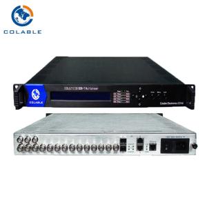 12 * ASI Input Digital Video Multiplexer , Hd ISDB T Multiplexer Support PCR