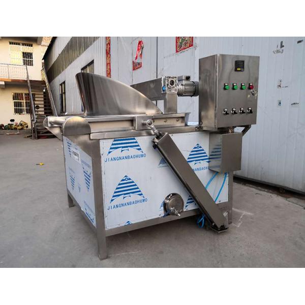 Small Automatic Fryer Machine Frozen French Fries Potato Chip Processing Line