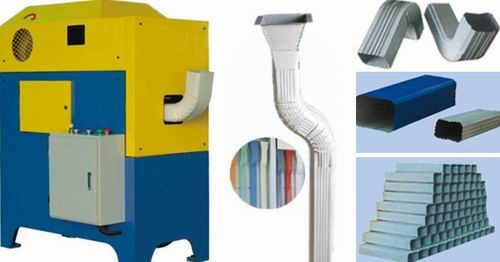 Square / Round Rainwater Downpipe Roll Forming Machine 1.5mm, 2mm