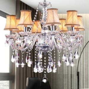 Wholesale Transparent crystal chandelier light fixtures manufacturers （WH-CY-53) from china suppliers