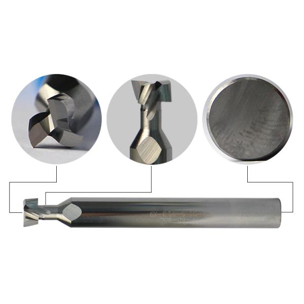 Custom Small T Slot End Mill Cutter T Slot Milling Cutting Tools CE Approved