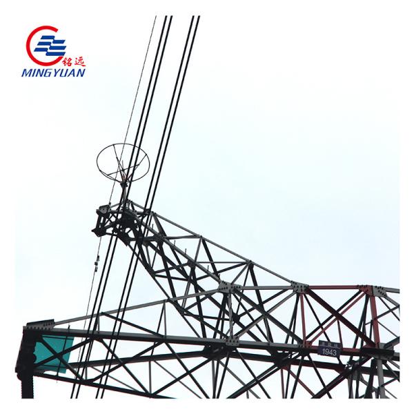 Hot dip galvanized Q345B steel galvanized power distribution tower