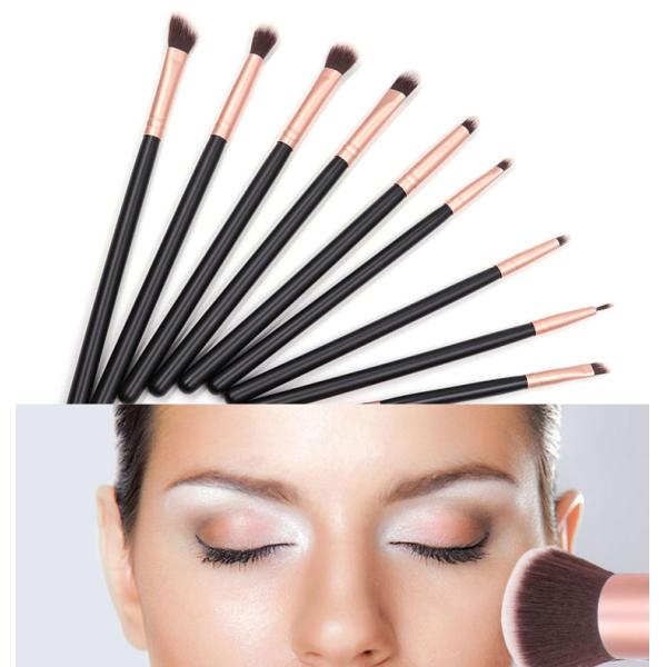 Synthetic Hair 12pcs Facial Makeup Brushes
