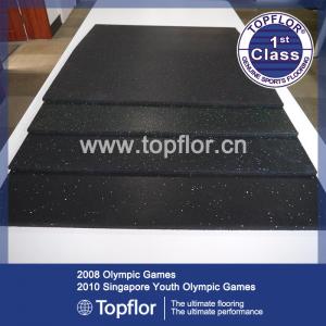 China 15mm Gym Rubber Floor Mat Rubber Floor for Fitness on sale