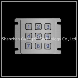 Wholesale Impact Size Industrial Numeric Keypad For Access Control / Ticket Machine from china suppliers