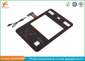 China 12.1 Industrial Touch Panel Glass To Glass Structure For Fingerprint Module Touch Terminal on sale
