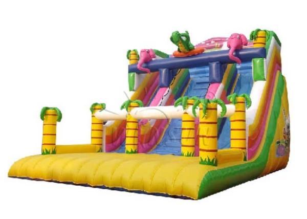 Quality Durable Large Inflatable Slide WSS-102 CE UL EN14960 Certificated for sale