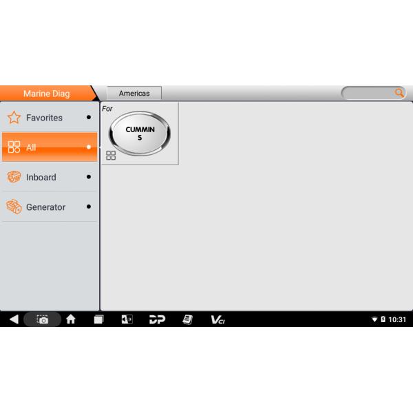 OBDSTAR ISCAN PRO SERIES CUMMINS MARINE Scanner