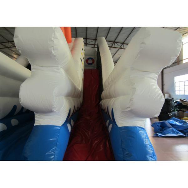 Commercial Inflatable Titanic Dry beauty slide hot inflatable dry ship slide