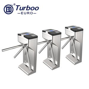 China ISO90001 24V 30W Electric Tripod Turnstile Gate With Card Reader on sale
