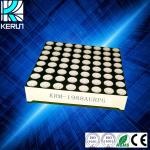 Bus Display Screen 8x8 Dot Matrix LED Display 3mm Diameter White Color