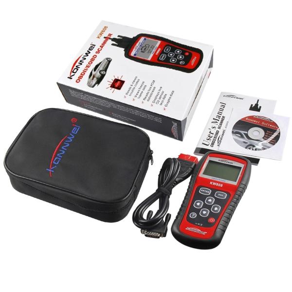 ABS Obd Ii And Can Code Reader Vehicle Fault Diagnosis Machine With DTC Library
