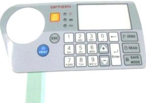 Wholesale Flat Flexible Printed FPC Circuit Membrane Touch Switch With Embossed Keys from china suppliers