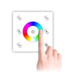 DC12-24V RGB LED Light Controller , Rgb Touch Controller Simple Operation