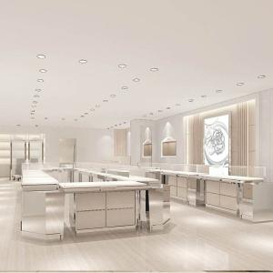 China Shopping Mall Custom Glass Display Cases LMQ-057 For Brand Jewelry Store on sale