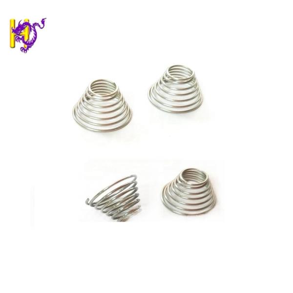 Quality 65mn Conical Compression Helical Coil Spring for Switch for sale