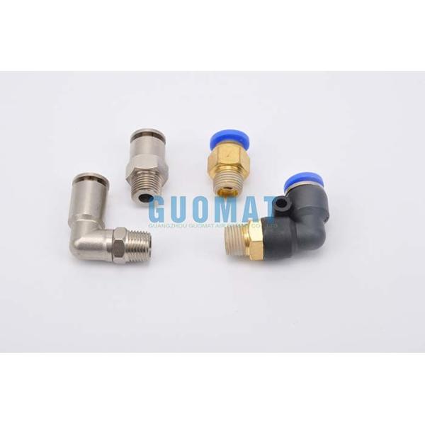 G1 / 8 Air Nozzle Air Spring Kit Quick Connector And Right Angle Turn