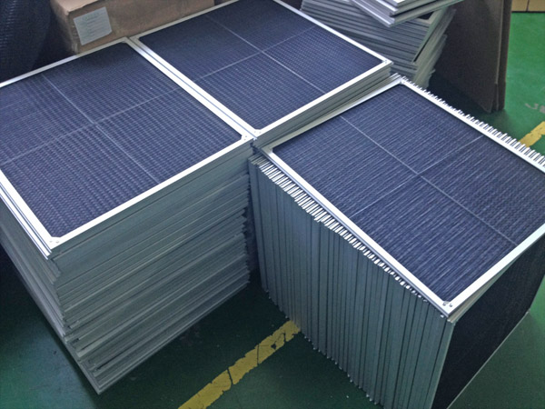 Low Pressure Drop HVAC Air Filters , Washable Fan Coil Filters