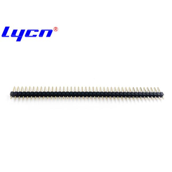 Golden Palting 2.54mm Pin Header Connector Female Single Row 600V AC / Minute
