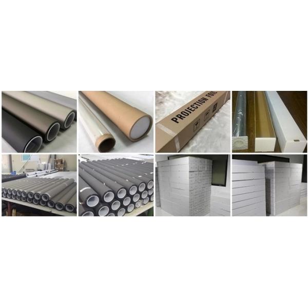 Transparent Holographic Rear Projection Film High Contrast Wide Viewing Angle For Glass