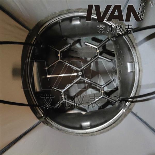 0.1C Temperature Resolving Power Electronic AF610 Air Volume Hood for Airflow Control