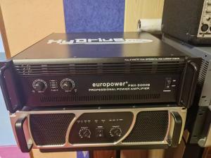 High-Performance Professional Power Amplifier 2X600W Class AB With LED Indicators Sound