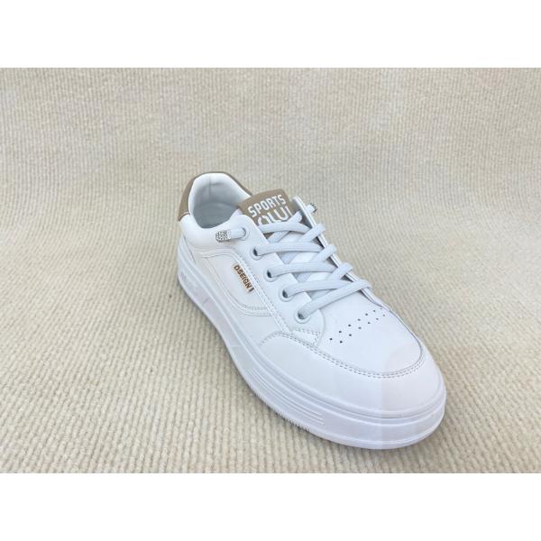 Women comfort flat heel sport shoes with breathable mesh and lace up