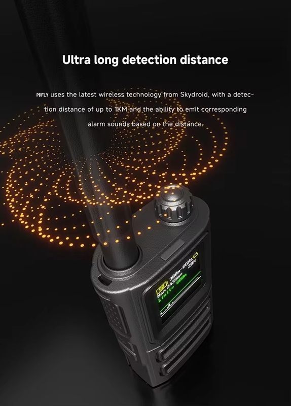 Handheld Drone Detector with 300MHz-6GHz Operating Range Anti Drone System