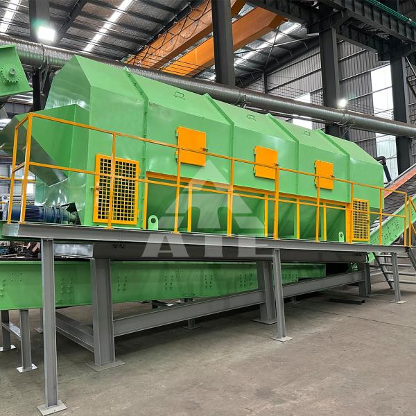 Municipal Waste Sorting Plant Rotary Drum Screen Separator City Garbage Sorting Machine