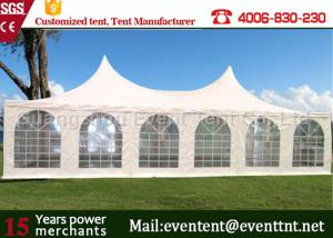 Wholesale Adjustable Heavy Duty Tents White , High Peak Pole Tent For Large event party, hotel from china suppliers
