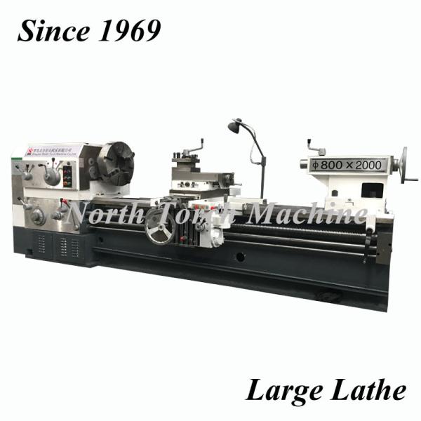Flat Bed Conventional Lathe Machine High Efficiency For Welding Pipe