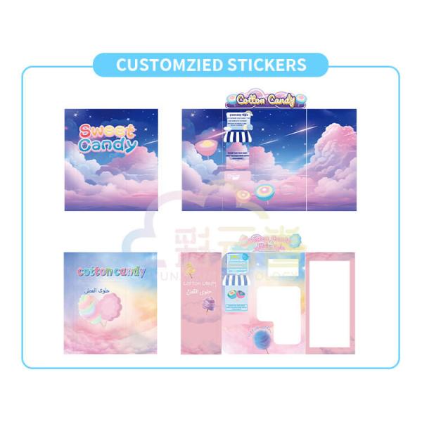 CT580mini Cotton Candy Vending Machine Automated For Indoor / Outdoor