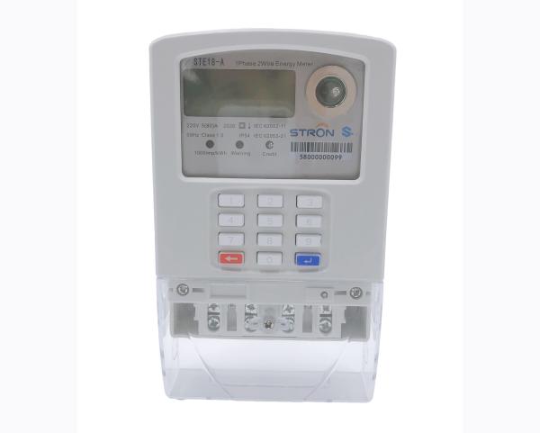 Quality Stron STS Standard Prepaid Keypad Single Phase Electricity Measurement Meter Hotsale for sale