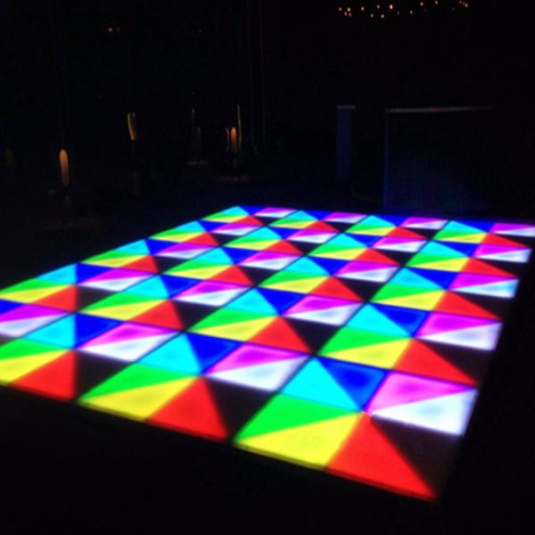 DMX512 Led Wedding Club Party Stage Light LED Dance Floor Lights R 256 , G192 , B192