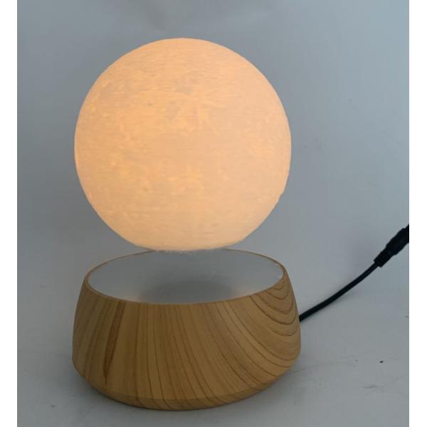 promotion new square base magnetic levitation 6inch moon lamp light for decor gift