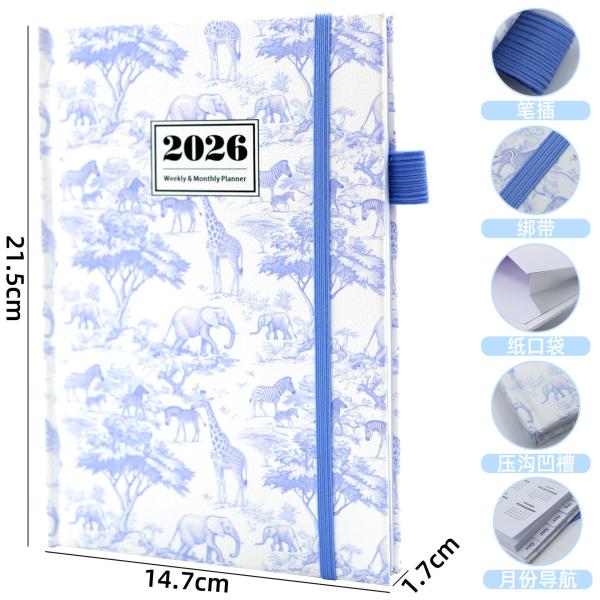 Artists' Perfect Companion Standard Spiral Hardcover Notebook Elegant Style