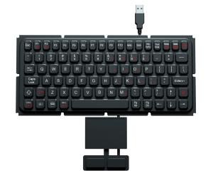 Sealed And Durable Industrial Keyboard With Touchpad And 2 Mouse Keys For Harsh Environment